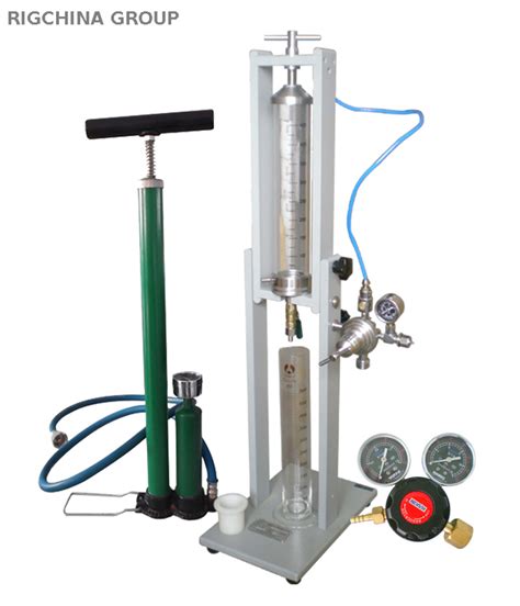 permeability plugging rig